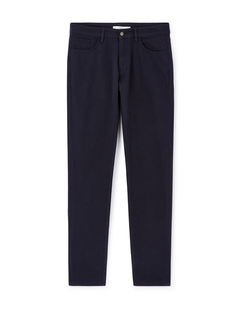 Celio Men’s Navy Slim Fit Cotton Stretch Trouser|Celio In Lebanon