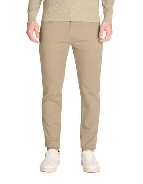 Celio Men’s Sandy Beige Slim-Fit Pant | Celio in Lebanon