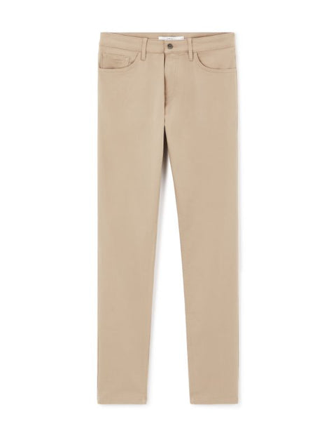 Celio Men’s Sandy Beige Slim-Fit Pant | Celio in Lebanon
