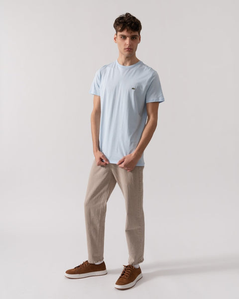 Lacoste Men's Rill T01 Crew Neck Pima Cotton T-Shirt | Lacoste In Lebanon