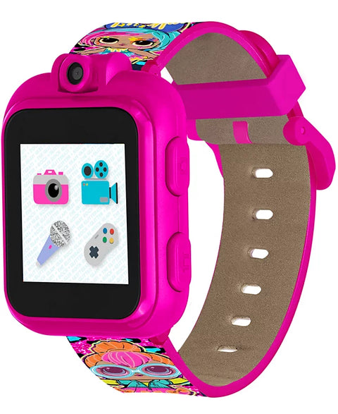 Playzoom Kid's LOL Surprise! O.M.G. Fuchsia TPU Strap Touchscreen Smart Watch | Playzoom In Lebanon