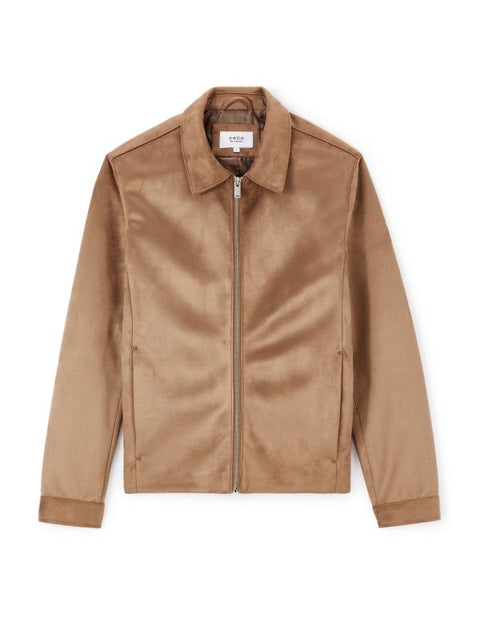 Celio Men's Brown Shirt Collar Jacket|Celio In Lebanon