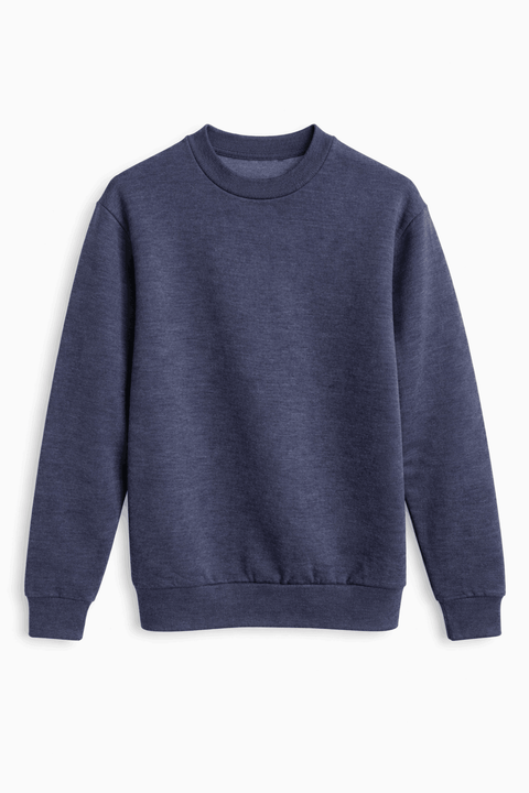 Sinsay Men's Navy Long Sleeve Cotton Sweater | Sinsay In Lebanon