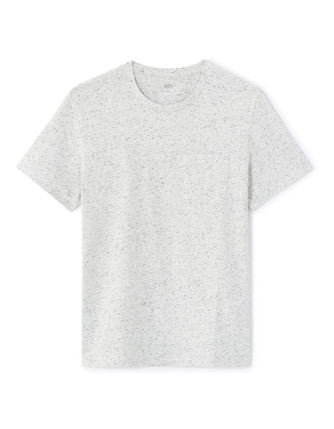 Celio Men’s Light Grey Specktled Pocket T-Shirt | Celio in Lebanon