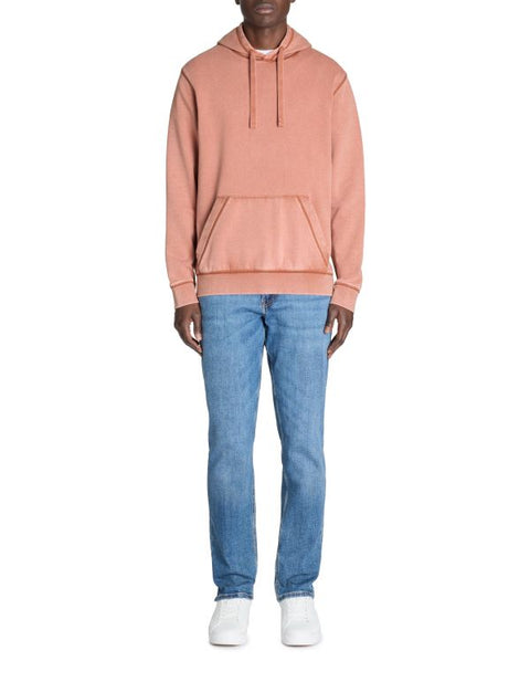 Celio Men's Rust Oversized Washed Effect Hoodie|Celio In Lebanon