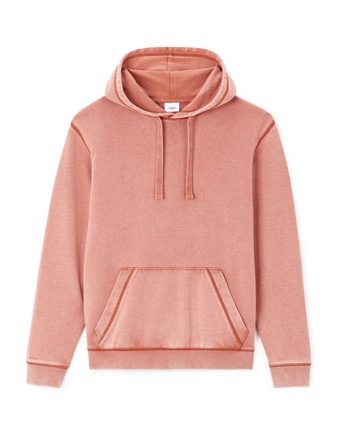 Celio Men's Rust Oversized Washed Effect Hoodie|Celio In Lebanon