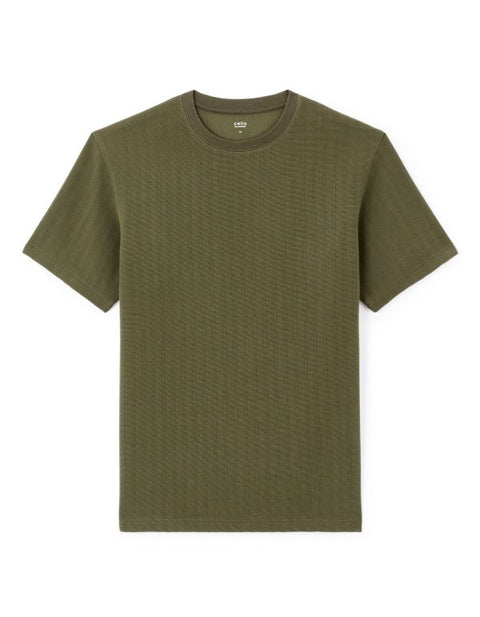Celio Men's Khaki T-Shirt | Celio in Lebanon