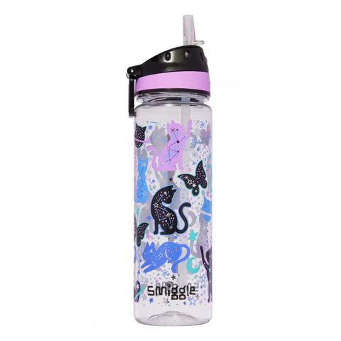Smiggle Wild Side Plastic Drink Up Bottle 650ml