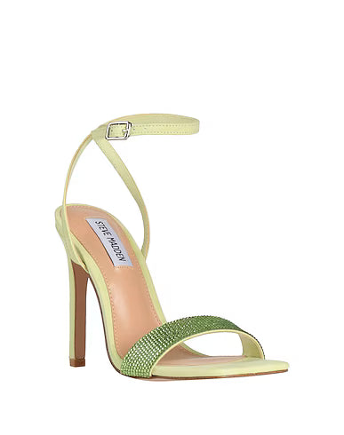 Steve Madden Women's Lime Unison Heeled Sandal | Steve Madden In Lebanon