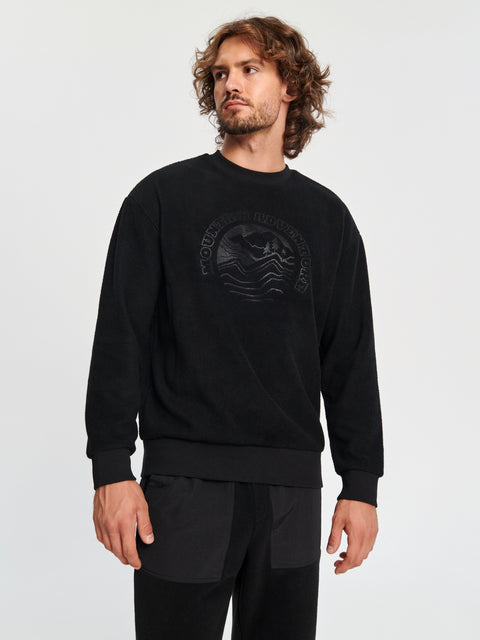 Sinsay Men's Black Printed Sweatshirt | Sinsay In Lebanon