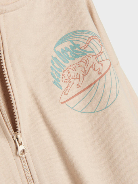 Sinsay Boy's Beige Hooded Transitional Jacket  | Sinsay In Lebanon