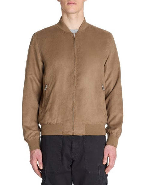 Celio Men's Camel Bomber Collar Jacket|Celio In Lebanon