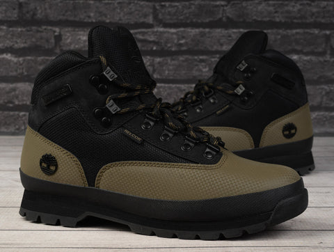 Timberland Men's Black & Olive Green Lace Up 0A6ANU327 Boot|Timberland In Lebanon
