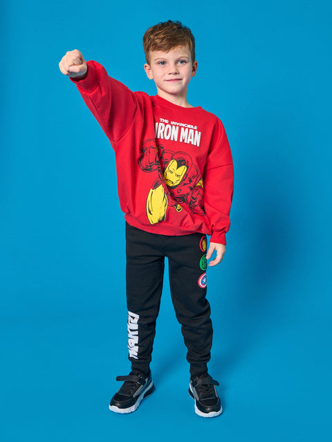 Sinsay Boy's Black Marvel Sweatpants | Sinsay in Lebanon