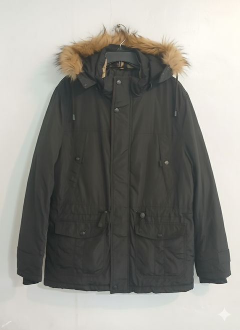 Inside Men's Black Puffer Hooded Jacket | Inside In Lebanon