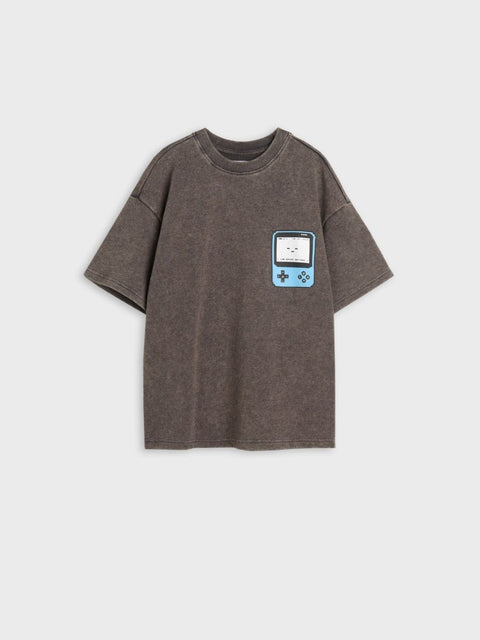 Sinsay Boy's Grey Graphic Printed Short set | Sinsay In Lebanon