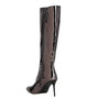 Steve Madden Women's Pewter Synthetic Lovable Heeled Boot|Steve Madden In Lebanon