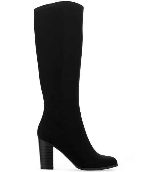 Style & Co Women's Black Addyy Knee High Dress Boots | Style & Co In Lebanon