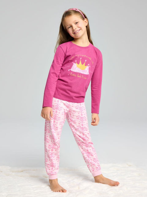 Sinsay Girl's Light Purple & Pink Pajama Set 2pcs | Sinsay In Lebanon