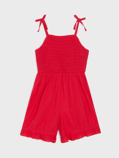 Sinsay Girl's Red Long-sleeved Jumpsuit | Sinsay in Lebanon