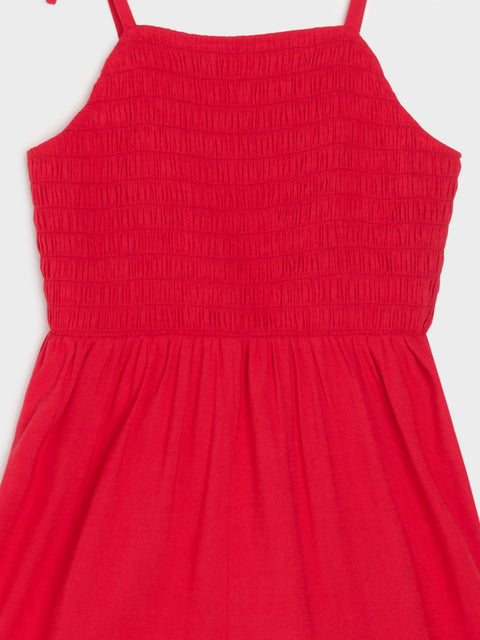 Sinsay Girl's Red Long-sleeved Jumpsuit | Sinsay in Lebanon