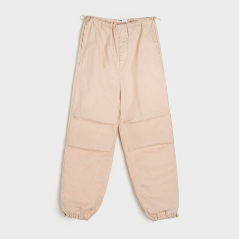 Beige pants on a white background