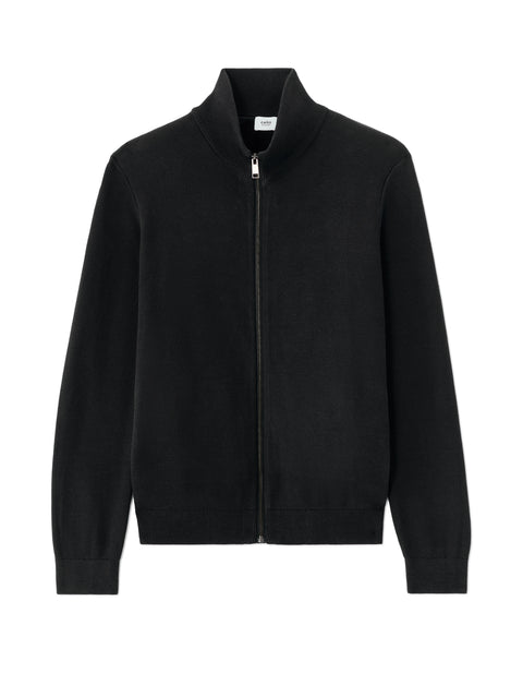 Celio Men's Black Zip Neck Jacket | Celio in Lebanon