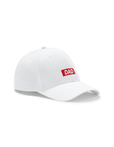 Celio Men's White Dad Printed Cap | Celio In Lebanon