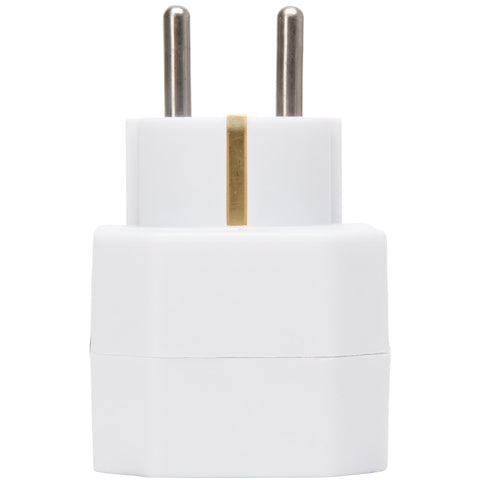 Schwaiger White Adapter 1 x Schuko & 2 x Euro Plug 3500W | Schwaiger In Lebanon