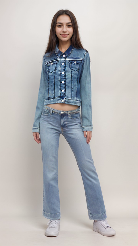S.Oliver Girl's Blue Denim Jacket |S.Olive in Lebanon