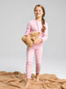 Sinsay Girls’ Pink Ribbed Two-Piece Pyjama Set | Sinsay in Lebanon
