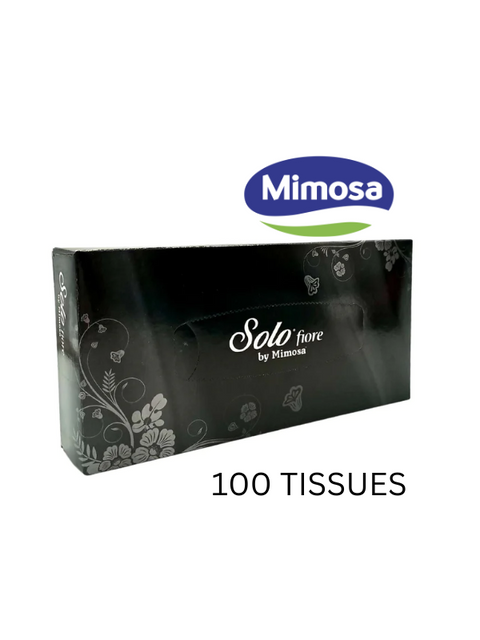 Mimosa Solo Fiore Tissues 100 Facial Tissues 10400400