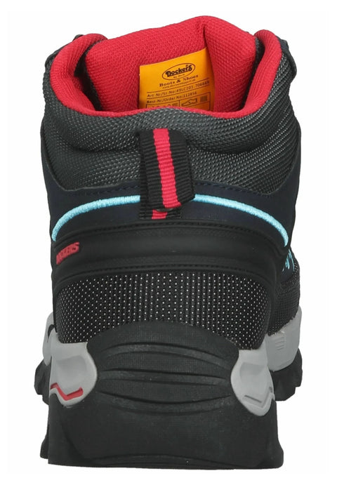 Dockers By Gerli Women's Black Multi Pre-Owned Lace-Up Ankle Boots | Dockers By Gerli In Lebanon