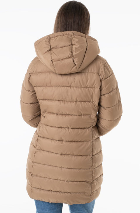 Tom Tailor Denim Women's Khaki Puffer Jacket | Tom Tailor In Lebanon