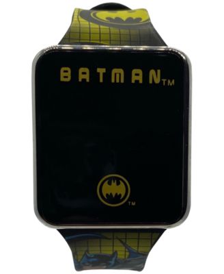 Accutime Boy's  Batman Silicone Strap To Yellow Watch | Accutime in Lebanon