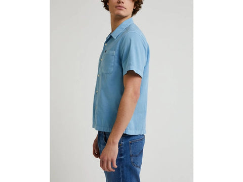 Lee Men's Shasta Blue Resort Shirt |Lee In Lebanon