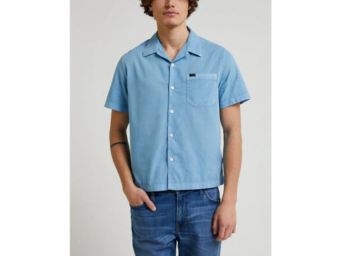Lee Men's Shasta Blue Resort Shirt |Lee In Lebanon