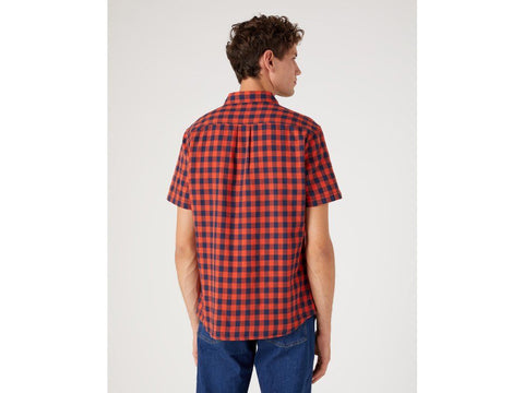 Wrangler Men's Navy/Red  Shirt |Wrangler  in Lebanon