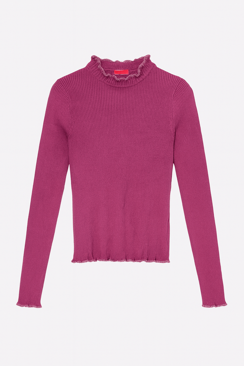 S.Oliver Girl's Purple Long-Sleeve Blouse |S.Oliver in Lebanon