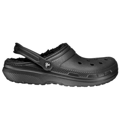 Crocs Women's Black Classic Lined Clog Slippers | Crocs In Lebanon