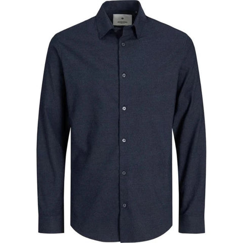 Jack & Jones Men's Navy Comfort Fit Long Sleeve Shirt |Jack & Jones In Lebanon