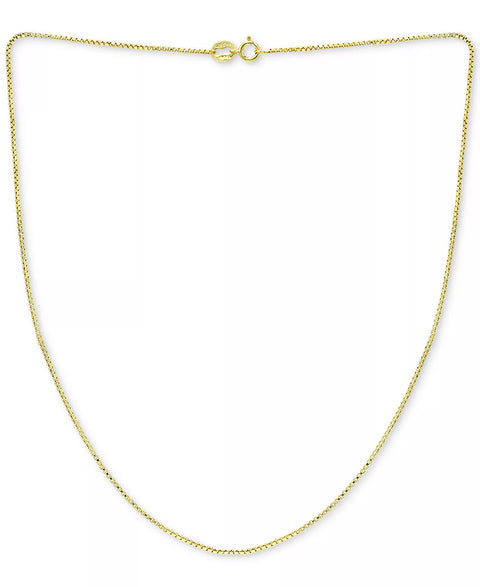 Giani Bernini Women's Gold Box Link 16" Chain Necklace in 18k  | Giani Bernini in Lebanon