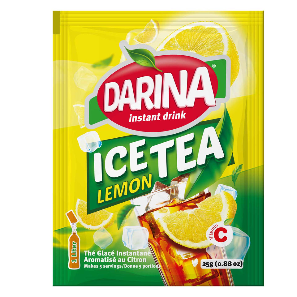 Darina Instant Drink Ice Tea Lemon 25g | Darina In Lebanon