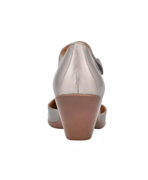 Easy Spirit Women's Bronze Clarice Mary Jane Block Heeled Sandals | Easy Spirit In Lebanon