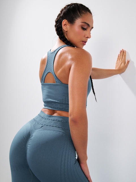 Sinsay Women's Turquoise Sports Leggings | Sinsay In Lebanon