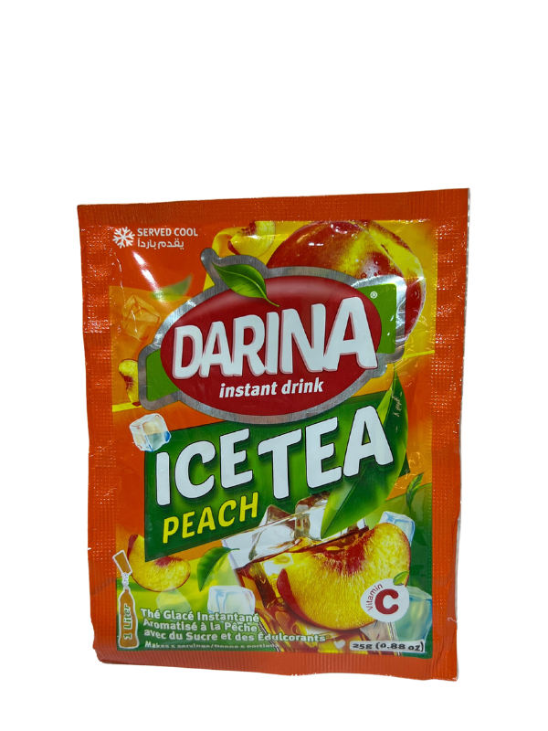 Darina Instant Drink Ice Tea Peach 25g | Darina In Lebanon