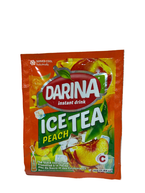 Darina Instant Drink Ice Tea Peach 25g | Darina In Lebanon