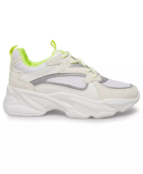 Steve Madden Women's White Movement Sneaker | Steve Madden In Lebanon