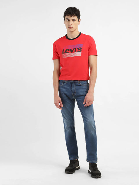 Levi's Men's Blue Slim Fit Mid Rise Jeans | Levi's In Lebanon