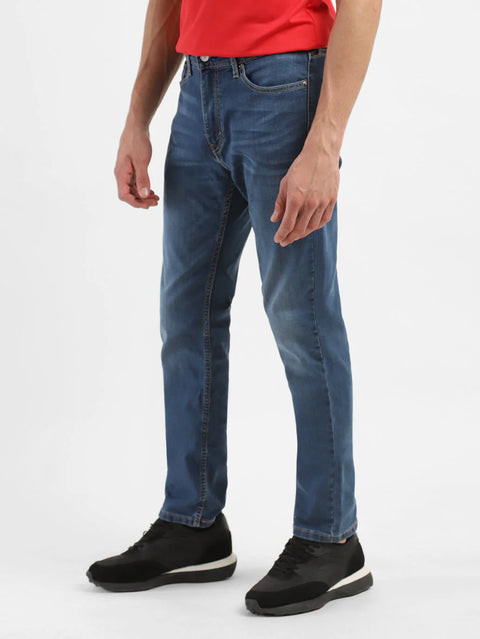 Levi's Men's Blue Slim Fit Mid Rise Jeans | Levi's In Lebanon